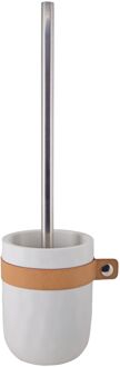 Spirella Wc-borstel Met Houder Lio - Kunststof - Wit