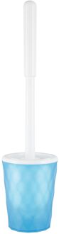 Spirella Wc-borstel Met Houder Pool - Kunststof - Blauw