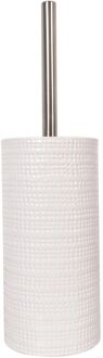 Spirella Wc-borstel Met Houder Venise - Keramiek - Wit Glanzend