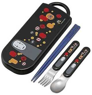 Spirited Away Chopsticks & Spoon & Fork Set No Face & Lantern