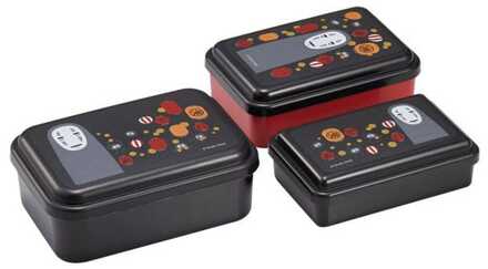 Spirited Away Set of 3 Lunch Box No Face & Lantern
