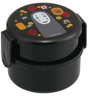 Spirited Away Two Layer Round Shape Lunch Box No Face & Lantern