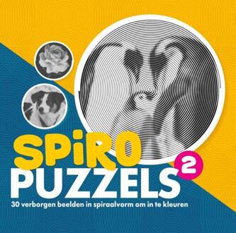 Spiropuzzels 2. 30 verborgen beelden in spiraalvorm om in te kleuren.