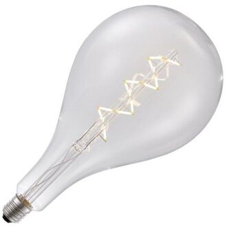 spl Big Globe Spiral ledlamp - E27 - 6W - 470lm - extra warm wit - helder - Ø 16,5 cm