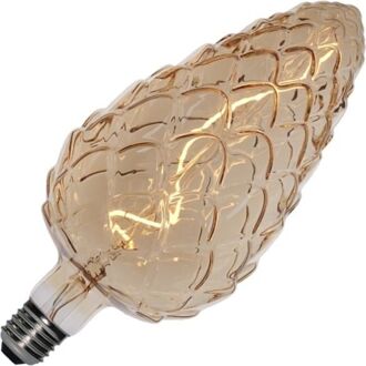 spl E27 Pine-Cone 120x250 140Lm 4W 920 Gold Goud