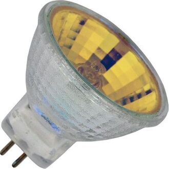 spl | Halogeen | MR11 | GU4 Fitting | 20W | 12V | Helder | Gele Dekking | 30°