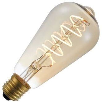 spl | LED Edisonlamp | Grote fitting E27  | 4W Dimbaar Goud