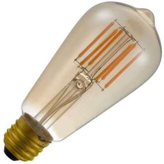 spl | LED Edisonlamp | Grote fitting E27 | 5.5W Dimbaar