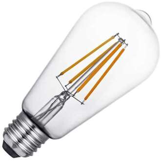 spl | LED Edisonlamp | Grote fitting E27 | 8W Dimbaar Helder