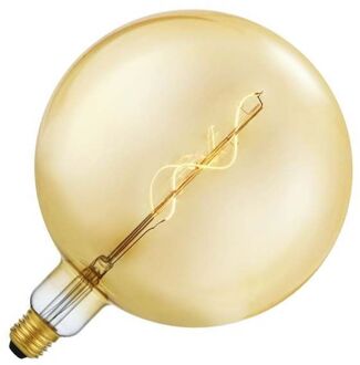 spl | LED Filament | Grote fitting E27 | Globelamp | Helder | Goud | 5W | Dimbaar