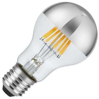 spl | LED Filament | Grote fitting E27 | Standaardlamp | Helder | Zilver | 6.5W | Dimbaar