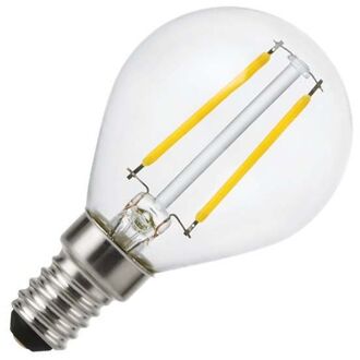 spl | LED Filament | Kleine fitting E14 | Globelamp | Helder | 2W | Dimbaar