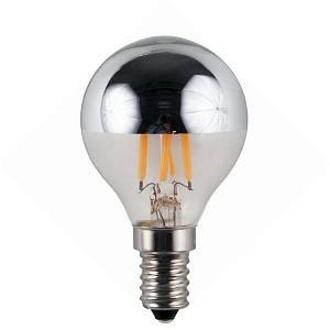 spl LED Filament "kopspiegel zilver" lamp 4W - DIMBAAR