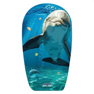Splash Bodyboard met Dolfijnen 84 cm