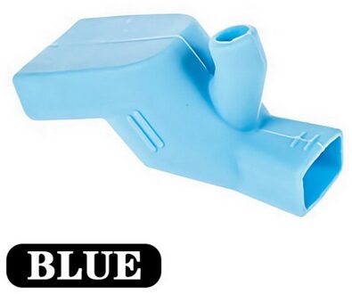 Splash-proof Faucet Extender For Children Toddler Kids Hand Washing Silicone Tap Kitchen Bathroom Faucet Accessories blauw