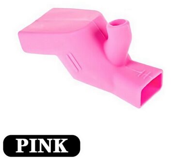 Splash-proof Faucet Extender For Children Toddler Kids Hand Washing Silicone Tap Kitchen Bathroom Faucet Accessories roze