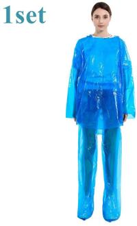 Split Regenjas Regenbroek Pak Outdoor Bescherming Stofdicht Waterdicht Anti-Vuile Wegwerp Beschermende Regenjas Huishoudelijk Gereedschap