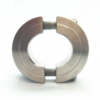 Split Type INCH Shaft Collar Stainless steel Two-Piece Double Set Screw 1 1-1/16 1-1/8 1-3/16 1-1/4 1-5/16 1-3/8 1-7/16 2