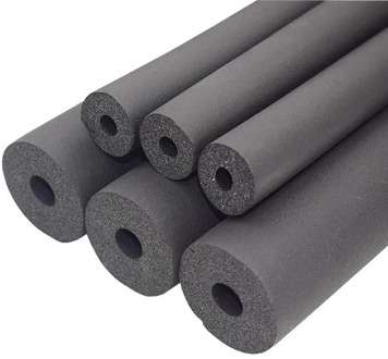 Sponge Rubber Pipe black Insulation Pipe waterproof Pipeline Holder Thermal Tubular Protective sleeve Air conditioning fitting