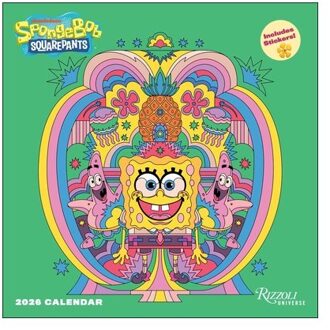 Spongebob Squarepants 2026 Wall Calendar (Includes Stickers) - Inc. Viacom International