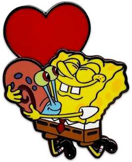 SpongeBob SquarePants Bobble Pin Badge Spongebob Heart 5 cm
