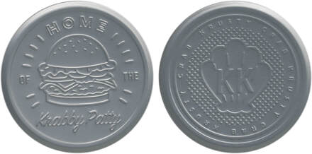 SpongeBob SquarePants Krabby Patty Metal Drinks Coasters Set