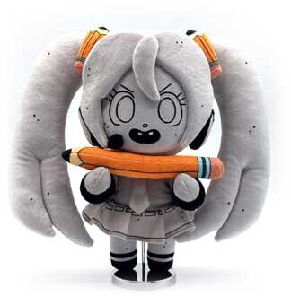 SpongeBob SquarePants x Hatsune Miku Plush Figure DoodleBob Miku 22 cm