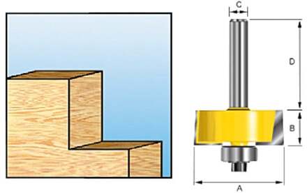 Sponningfrees HM 31,8mm S12