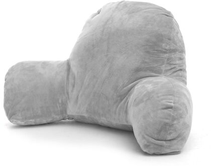 Spons Kussen Gebroken Geheugen Katoen Lendensteun Terug Pp Katoen Lezen Lezen Kussen Thuis Textiel Kussen licht grijs