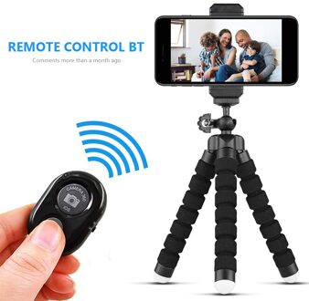 Spons Octopus Statief Met Bluetooth Outdoor Remote Shutter Mini Flexibele Kit Mobiele Telefoon Decoratie Voor Mobiele Telefoon