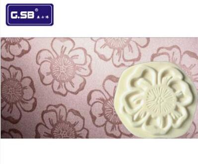 Spons Stempel Met Verschillende Vormen Bloem Patroon Voor Muurschildering | 6''inch 160Mm 16Cm Spons Afdichting kit | NO.CT-04