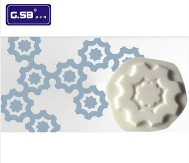 Spons Stempel Met Verschillende Vormen Voor Muurschildering | 6''inch 160Mm 16Cm Spons Afdichting Kit | NO.FL-08