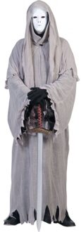 Spook/geest Halloween verkleed kostuum met capuchon - volwassenen