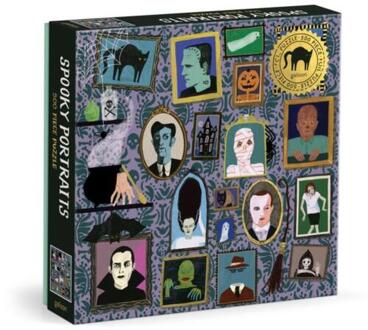Spooky Portraits 500 Piece Foil Puzzle -  Anne Bentley, Galison (ISBN: 9780735382732)