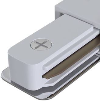 Spoorstekker, star 1-fase railsysteem, wit