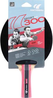 Sport 300 tafeltennisbat indoor Zwart