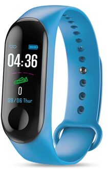 Sport Armband Slimme Vrouwen Horloges Digitale Elektronische Dames Polshorloge Voor Vrouwen Klok Vrouwelijke Polshorloge Hodinky Reloges lucht blauw