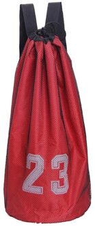 Sport Bal Rugzak Basketbal Voetbal Opslag Netto Zak Training Bal Netje Qw Bourgondië