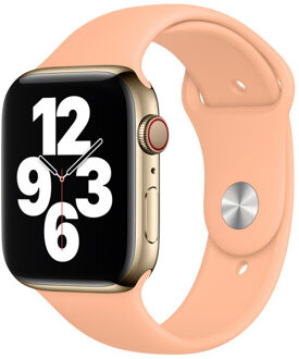 Sport Band voor de Apple Watch | 44/45/46/49 mm - Cantaloupe Oranje - 49 mm