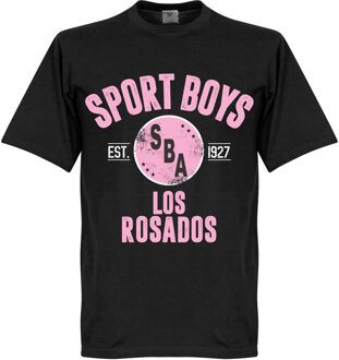 Sport Boys Established T-Shirt - Zwart - XXXXL