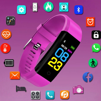 Sport Bracelet Smart Watch Kids Watches Children For Girls Boys Wach Smart Clock Brand Fitness Tracker Smartwatch Child Gifts