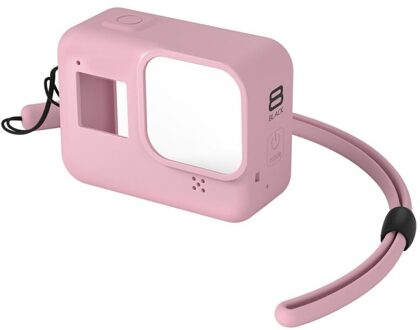 Sport Camera -Proof Siliconen Case Voor Gopro Hero 8 Sport Camera, Camera Accessoires Case Voor Gopro Accessoires Roze Kleur