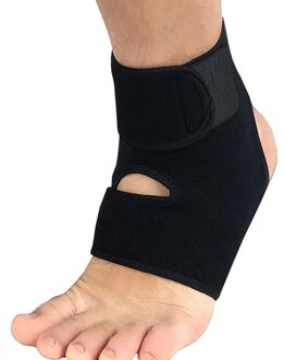 Sport Enkel Ondersteuning Elastische Hoge Beschermen Mouw Ok Stof Veiligheid Running Basketbal Composiet Sbr Duiken Apparatuur Brace Ondersteuning zwart links foot