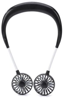 Sport Fan Usb Opladen Draagbare Opvouwbare Opknoping Hals Fan Mini Draagbare Sport Ventilator 3 Snelheden Fan Vouwen Fan