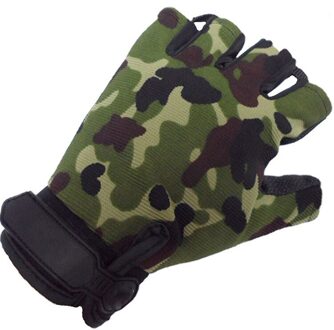 Sport Fitness Handschoenen Drie Kleuren Drie Maten Half Vinger Sport Handschoenen Licht Geel / XL