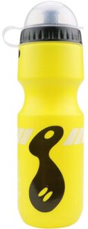 Sport Fles Plastic Fles Met Stofkap Voor Mountainbike Fietsen Fietsen Levert Xr Outdoor Reizen Draagbare Lekvrij geel