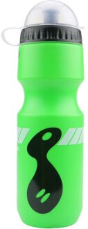 Sport Fles Plastic Fles Met Stofkap Voor Mountainbike Fietsen Fietsen Levert Xr Outdoor Reizen Draagbare Lekvrij groen