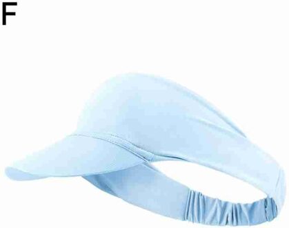 Sport Hoofd Met Een Lege Top Hat In Zomer Outdoor Fietsen, Ademend Running, anti-Zweet Cap Bal, Spelen Zonnebrandcrème, Sunsh S7O1 Blauw