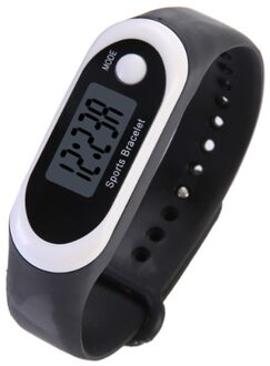 Sport Horloges Voor Volwassenen Stappenteller Smart Horloge Bloeddruk Intelligente Horloge Calorie Counter Smart Horloge # YL10 zwart