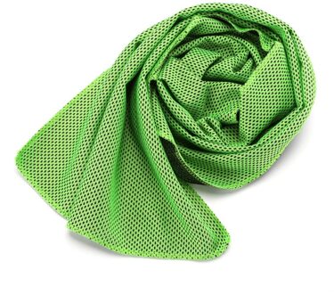 Sport Ice Handdoek 9 Kleuren 90*30cm Utility Blijvende Instant Cooling Gezicht Handdoek Heat Relief Herbruikbare Chill Cool handdoek Groen